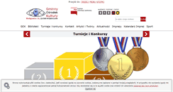 Desktop Screenshot of gok-wolajowice.pl