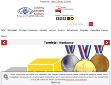 Tablet Screenshot of gok-wolajowice.pl